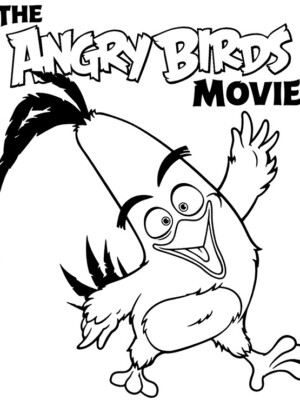 Angry Birds Kolorowanka do Druku