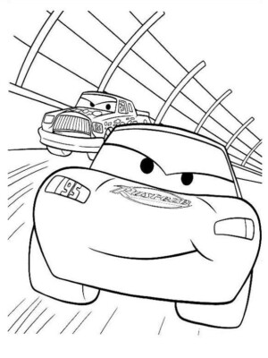 auta kolorowanka disney bajka samochody