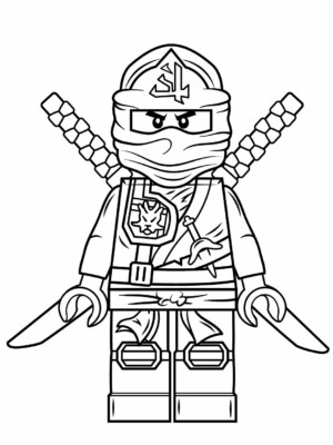 kolorowanki lego ninjago do druku