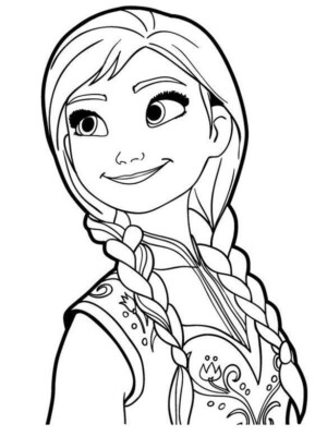 Kraina Lodu Frozen Kolorowanka do Druku