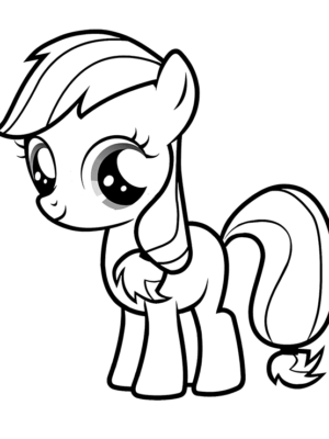 kolorowanka bajki my little pony kucyki