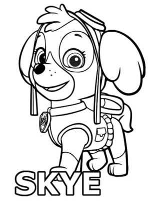 Psi Patrol Kolorowanka do Druku