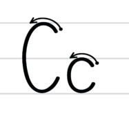 szablony nauka pisania dla dzieci alfabet litera kaligrafia